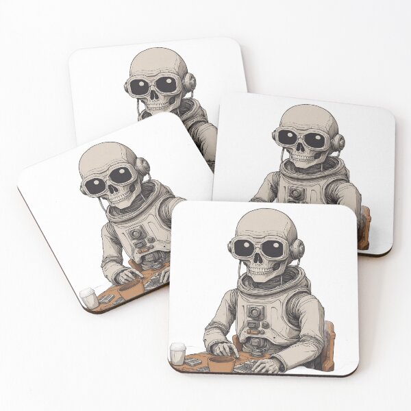 Item preview, Scientist skeleton designed and sold by Digistorma.