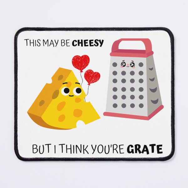 Item preview, This May Be Cheesy But I Think You're Grate Valentine's Day designed and sold by SN-DesignShop.