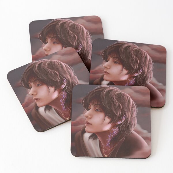 Item preview, BTS V and CLOUDS designed and sold by Springethereal.