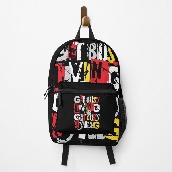 Item preview, Get Busy Living - Famous Movie Motivational Quote - Cool Grunge Typography designed and sold by WIZECROW.
