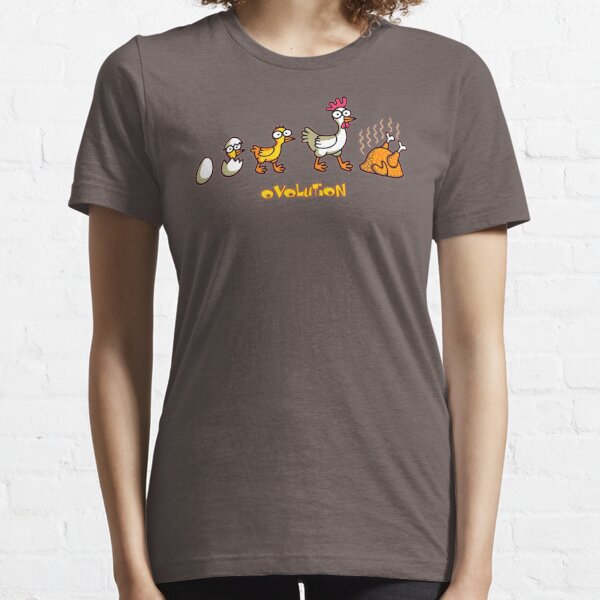 Chicken Evolution Meme Essential T-Shirt