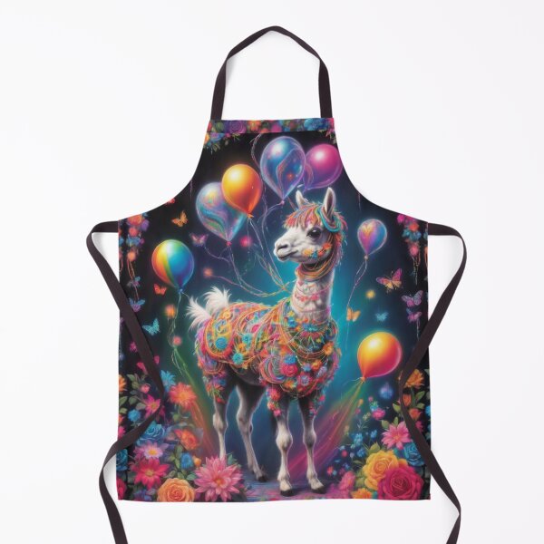 Item preview, Llama Loves Beautiful  Balloons designed and sold by BotunPeony.