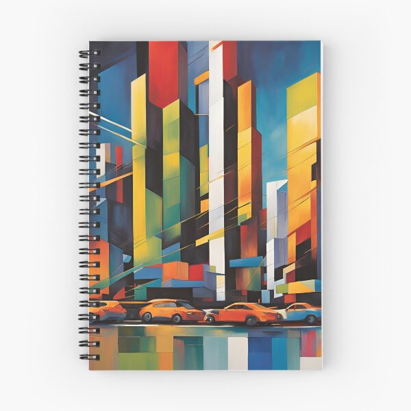 Item preview,  Cityscape Kaleidoscope - Vibrant Urban Art Print designed and sold by JM-ESTONIA.