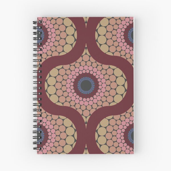 Item preview, Radiant Royal Circle Dot Mandala Ogee Pattern designed and sold by Triplicate Limited.