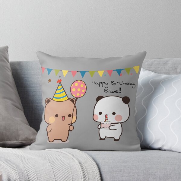 Item preview, BuBu Panda celebrating her DuDu Bear’s Birthday❤️ designed and sold by Pandety.