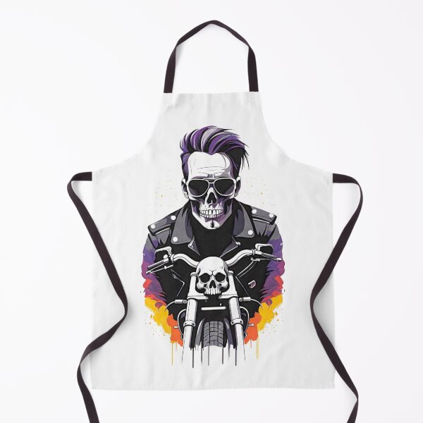 Item preview, Abstract Skeleton Biker designed and sold by jpvoodoo.