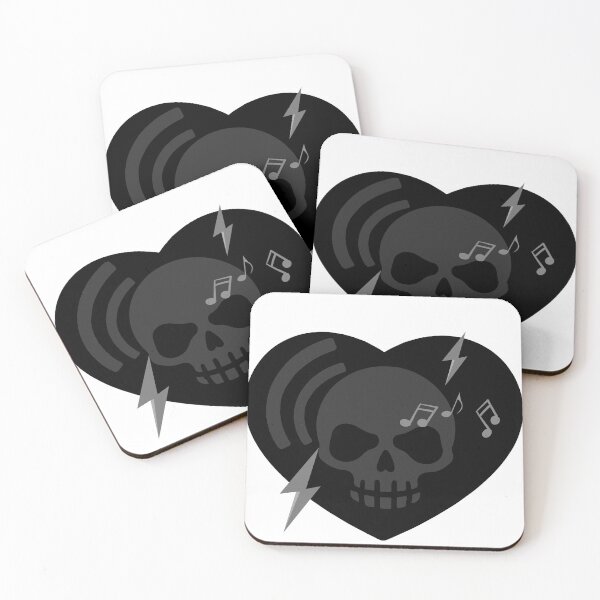 Item preview, Heart Singing skull  designed and sold by Zentee-s.