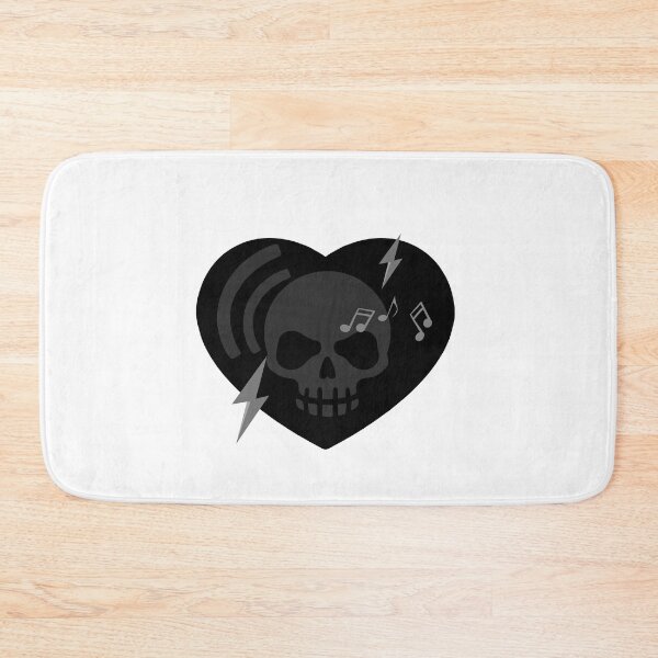 Item preview, Heart Singing skull  designed and sold by Zentee-s.