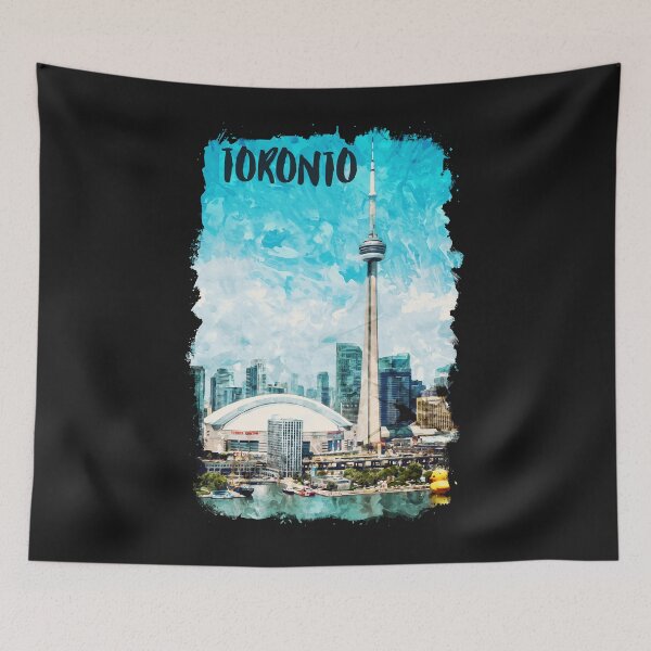 Item preview, Toronto Canada Watercolor designed and sold by package11.