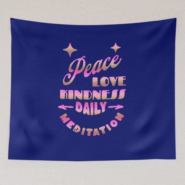 Item preview, Peace Love Kindness Daily Meditation designed and sold by TheRightHonMP.