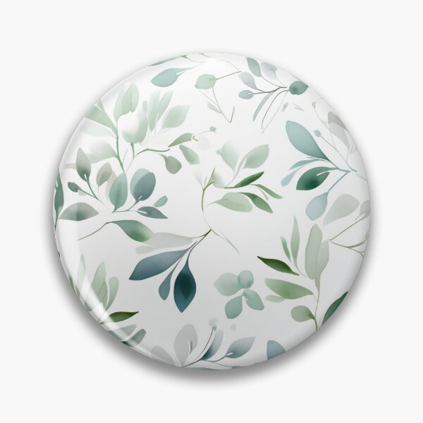 Item preview, Green flower seamless pattern designed and sold by varinchai.