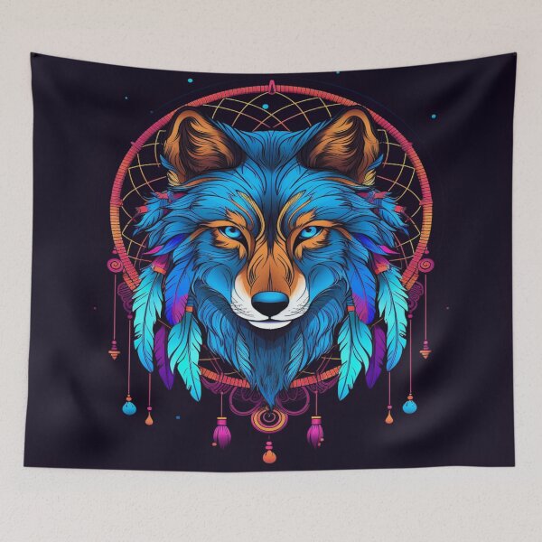 Item preview, Wolf Dreamcatcher designed and sold by Takaeru.