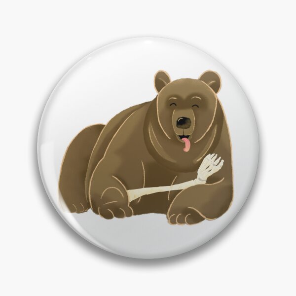 Item preview, Fat Bear with a Bone designed and sold by JTuckerman.