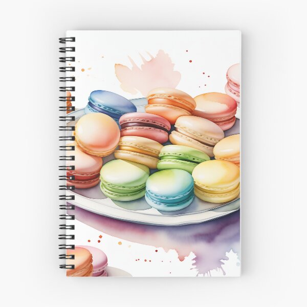 Item preview, Macaroons watercolor designed and sold by IAmagineFR.