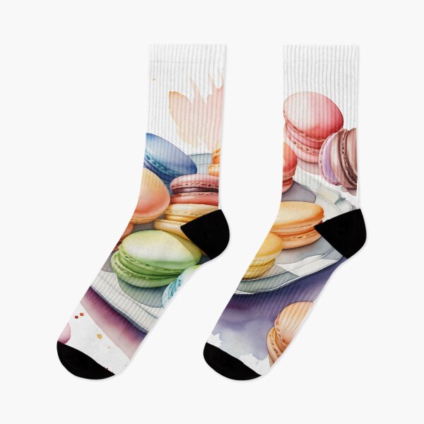 Item preview, Macaroons watercolor designed and sold by IAmagineFR.