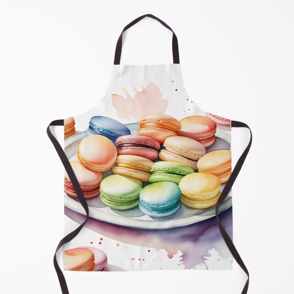 Item preview, Macaroons watercolor designed and sold by IAmagineFR.