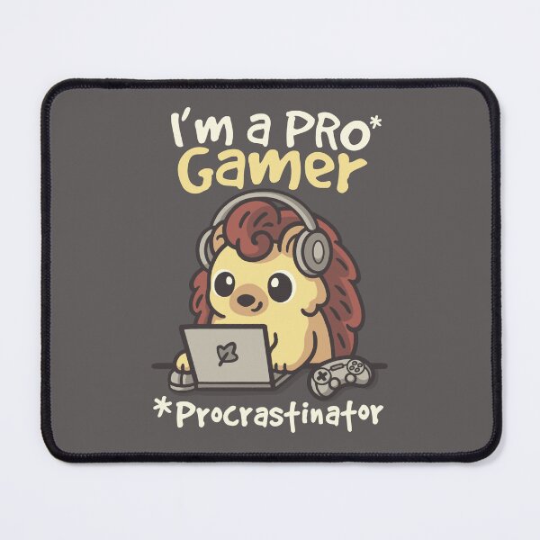 Item preview, Pro gamer procrastinator designed and sold by NemiMakeit.