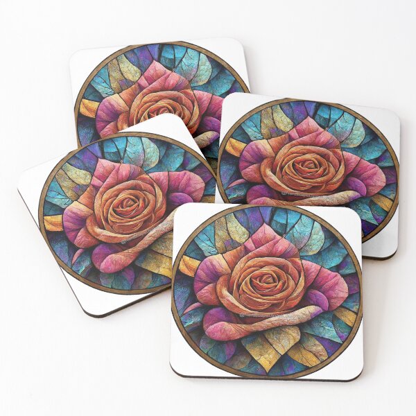Item preview, Stained Glass Valentine designed and sold by NerdscapeDC.
