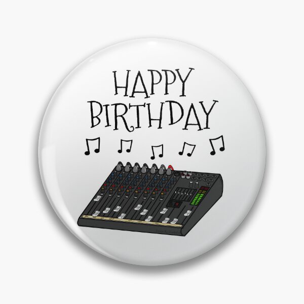 Item preview, Sound Engineer Happy Birthday Musician designed and sold by doodlerob.