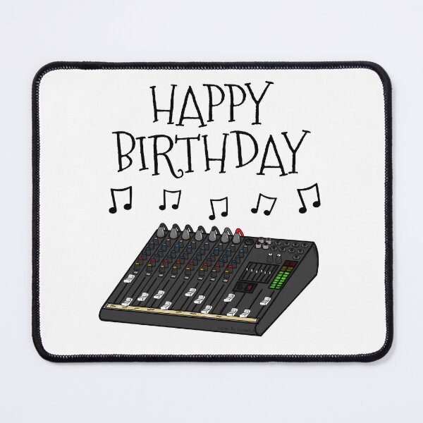 Item preview, Sound Engineer Happy Birthday Musician designed and sold by doodlerob.