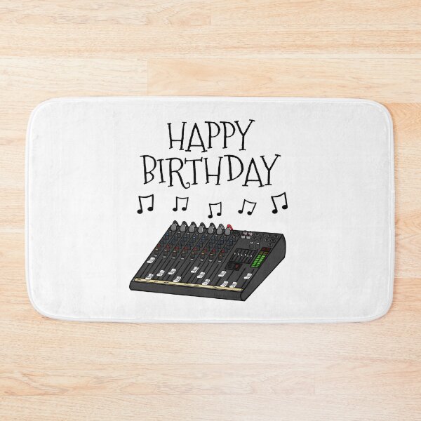 Item preview, Sound Engineer Happy Birthday Musician designed and sold by doodlerob.