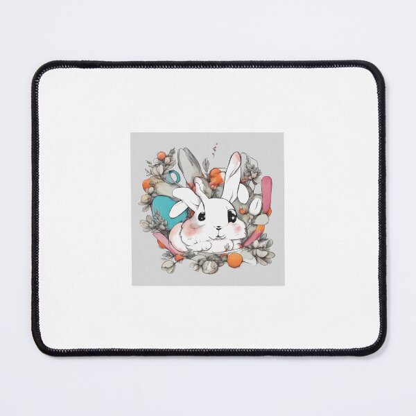 Item preview, Cute rabbit aesthetic design pastel colors designed and sold by futureconcept.