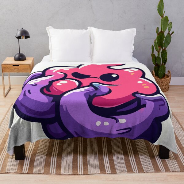 Item preview, Pink Monster with Purple Tentacles - Cute and Quirky Design designed and sold by diegomenjivar92.