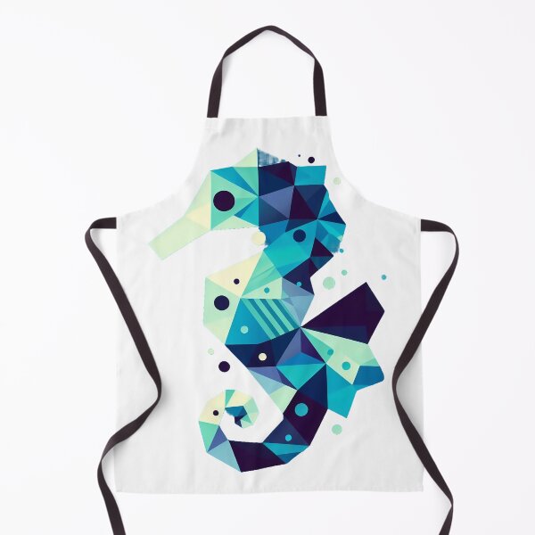 Item preview, Geometric sea horse designed and sold by Alibeyoglu.