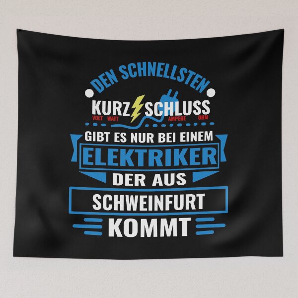 Item preview, SCHWEINFURT - We have the best electricians, no one gets it so fast. designed and sold by NoriTEEs.