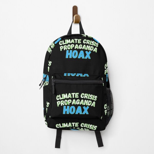 Item preview, Climate Crisis Propaganda Hoax designed and sold by Kid Wits Ink "Wise enough to leave a lasting impression!".