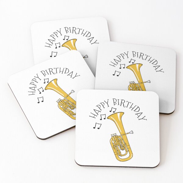 Item preview, Tenor Horn Happy Birthday Hornist Brass Musician designed and sold by doodlerob.