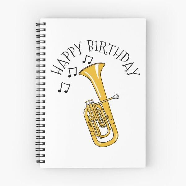 Item preview, Tenor Horn Happy Birthday Hornist Brass Musician designed and sold by doodlerob.