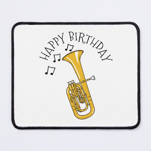 Item preview, Tenor Horn Happy Birthday Hornist Brass Musician designed and sold by doodlerob.