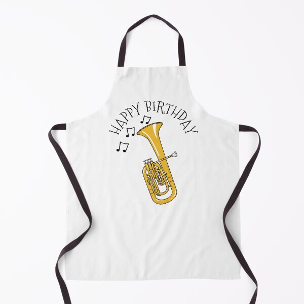Item preview, Tenor Horn Happy Birthday Hornist Brass Musician designed and sold by doodlerob.