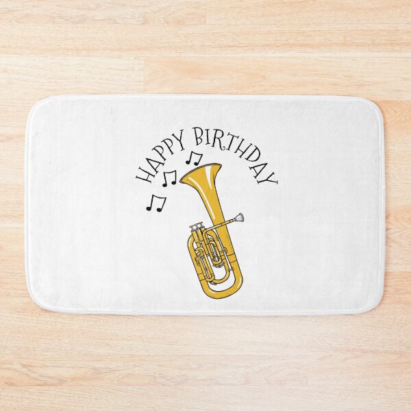 Item preview, Tenor Horn Happy Birthday Hornist Brass Musician designed and sold by doodlerob.
