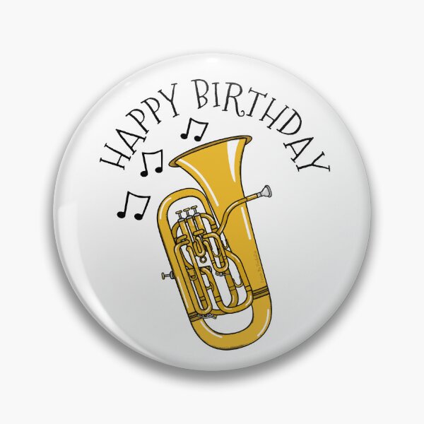 Item preview, Euphonium Happy Birthday Euphoniumist Brass Musician designed and sold by doodlerob.