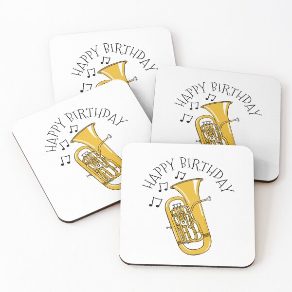 Item preview, Euphonium Happy Birthday Euphoniumist Brass Musician designed and sold by doodlerob.