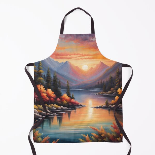 Item preview, Majestic Sunset - Mountain Landscape Wall Art designed and sold by JM-ESTONIA.