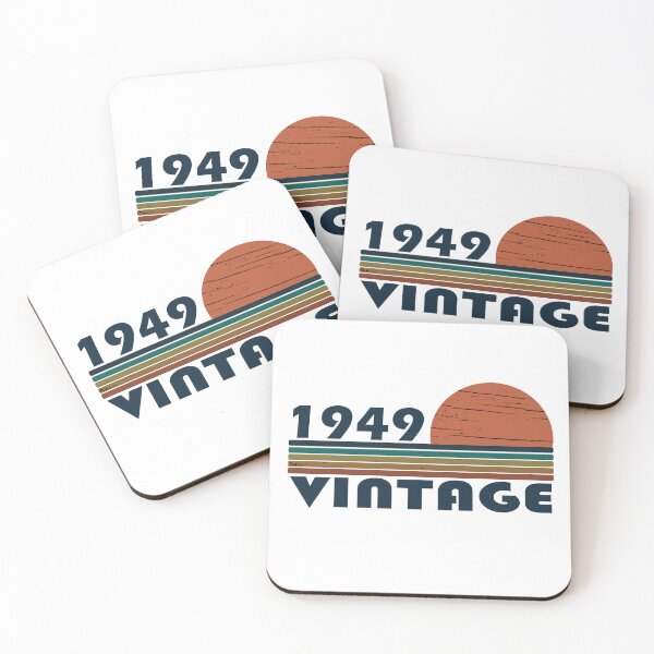 Item preview, Born in 1949 vintage retro classic birthday gifts designed and sold by Alexaltay.