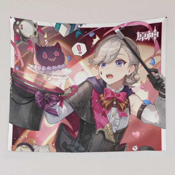 Item preview, Genshin Impact - Lyney Official Birthday Artwork 2024 designed and sold by Krimsy.