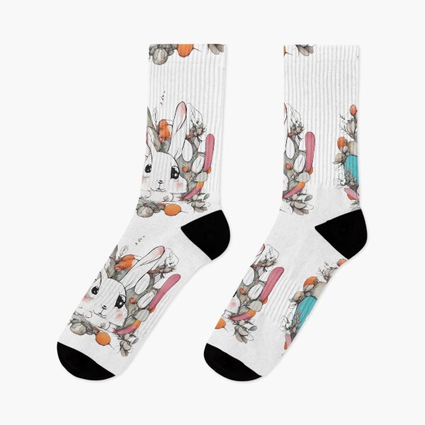 Item preview, Cute rabbit asthetic design pastel colors designed and sold by futureconcept.
