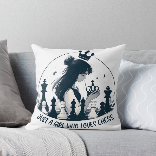 Item preview, Just A Girl Who Loves Chess designed and sold by teedory.