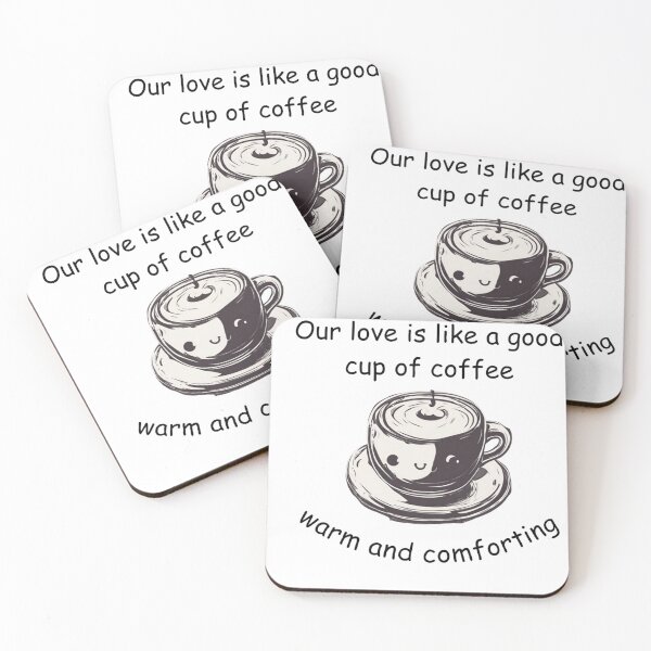 Item preview, Our love is like a good cup of coffee-warm and comforting designed and sold by Shtex.