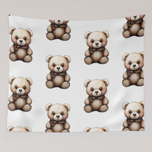Item preview, A cute soft teddy bear  designed and sold by Creativeeworld777.