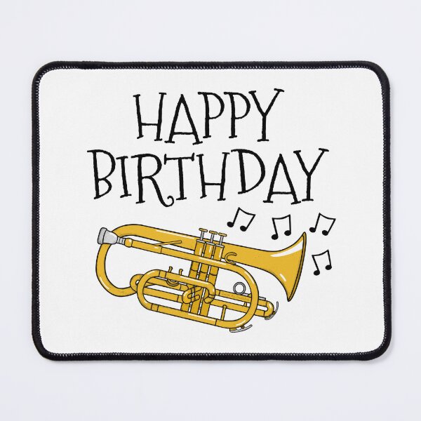 Item preview, Cornet Happy Birthday Cornetist Brass Musician designed and sold by doodlerob.