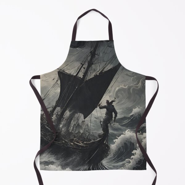 Item preview, Sea devil on board during sea storm designed and sold by SeamanWorkshop.