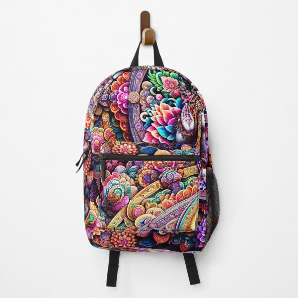 Item preview, Tara Psychedelic Floral Fractal Mandala designed and sold by GuyBlank.
