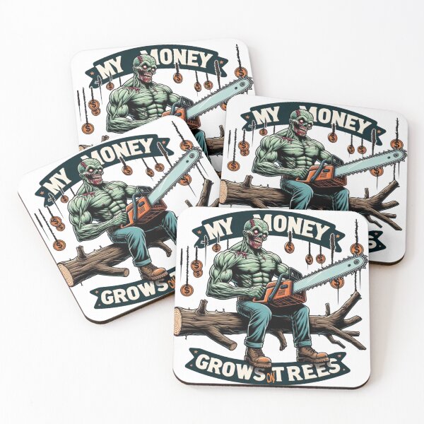 Item preview, MY MONEY GROWS ON TREES - FUNNY GIFTS FOR ARBORISTS designed and sold by Filmharmony.