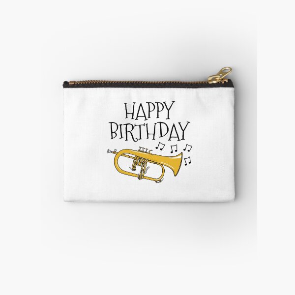Item preview, Flugelhorn Happy Birthday Hornist Horn Player Brass Musician designed and sold by doodlerob.