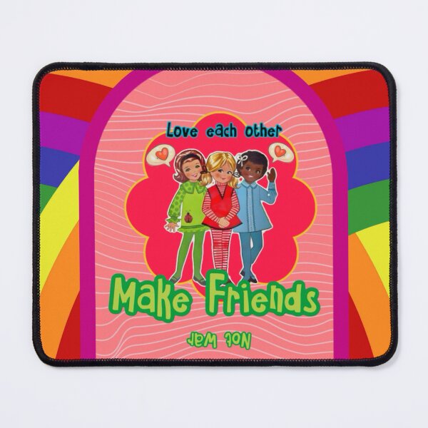 Item preview, Make Friends not war. Love each other always! designed and sold by CirqueBizerk.